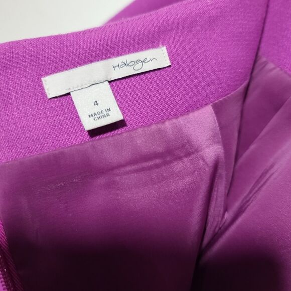 Halogen Purple Pencil Women's Skit - Picture 3 of 8